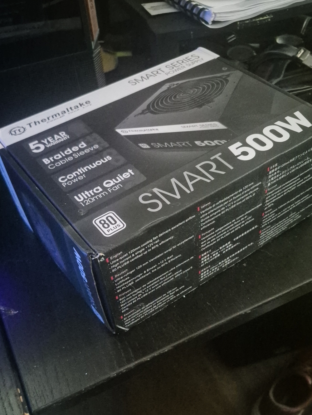 SMART 500W Power Supply - Black
